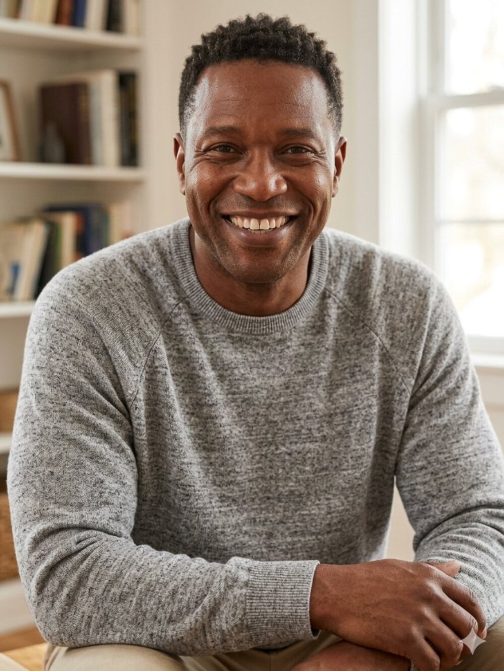 Old Navy Men's Cotton Blend Crewneck Sweater